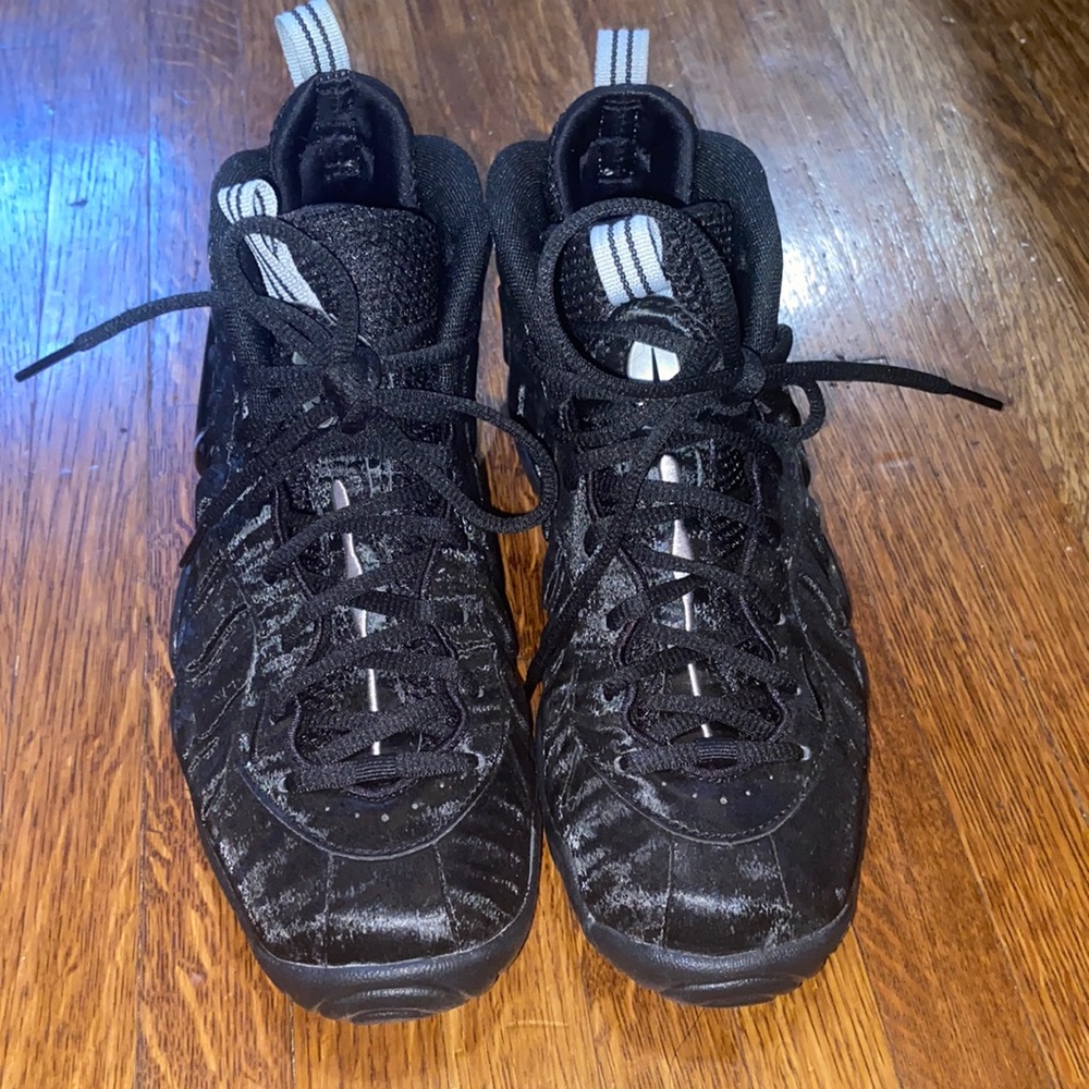 Nike Little Posite Pro Gs Black Cat